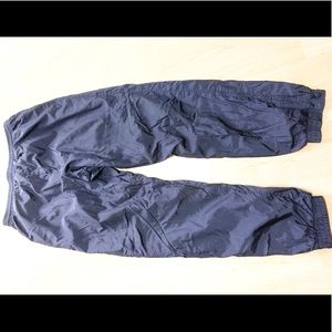 Vintage Ellesse Lined Navy Track Pants